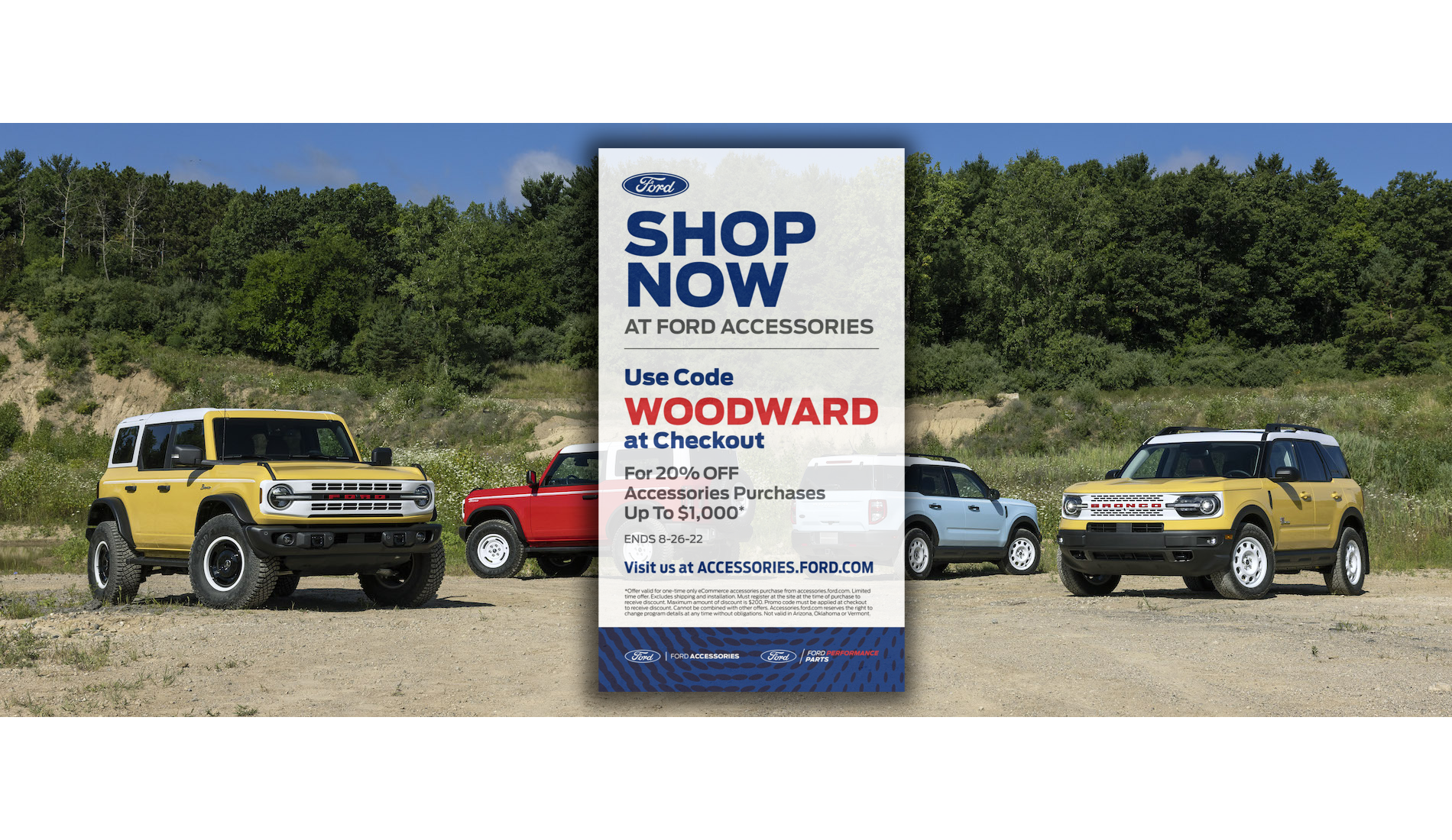 Ford Accessories Discounted 20% Through August 26 | Bronco6G - 2021+ Ford  Bronco & Bronco Raptor Forum, News, Blog & Owners Community
