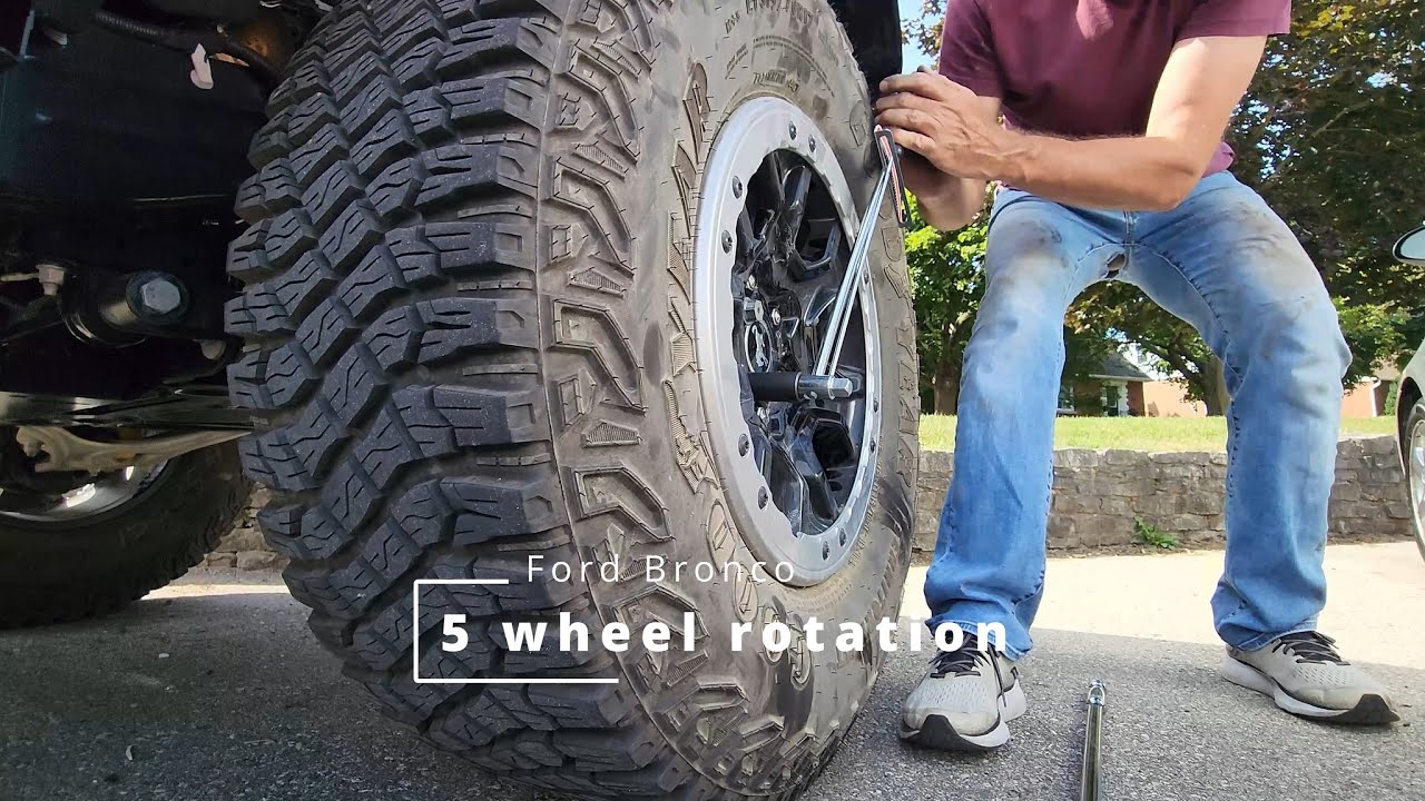 5 wheel tire rotation... Why you should do it! Bronco6G 2021+ Ford