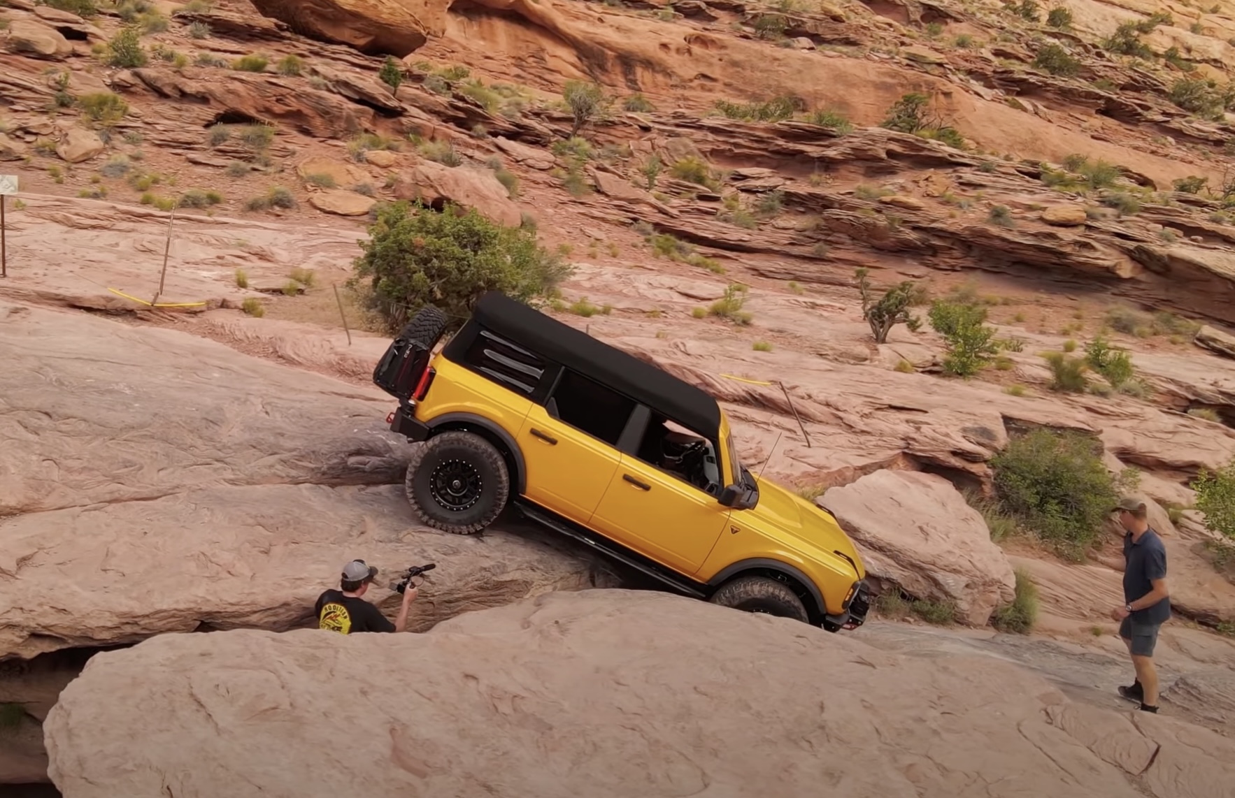 Video Bronco offroading w/ Top Gear Remote Location specialist Bob