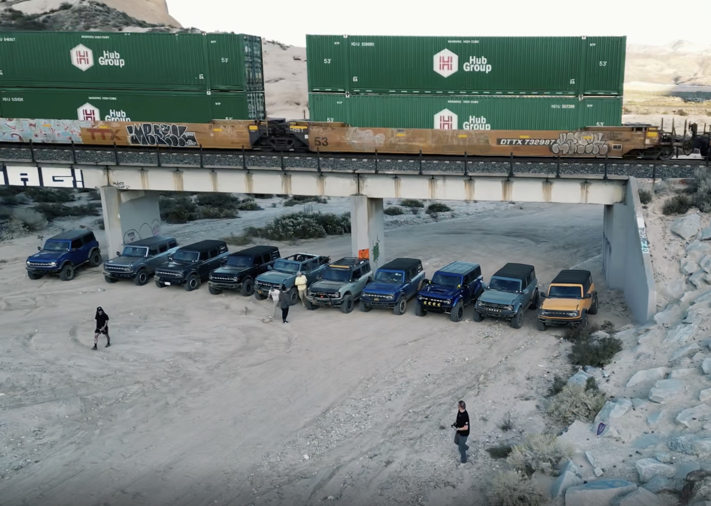 🏔️ Mormon Rocks Run Cajon Pass w/ 25+ Bronco Owners 🏔️ Bronco6G