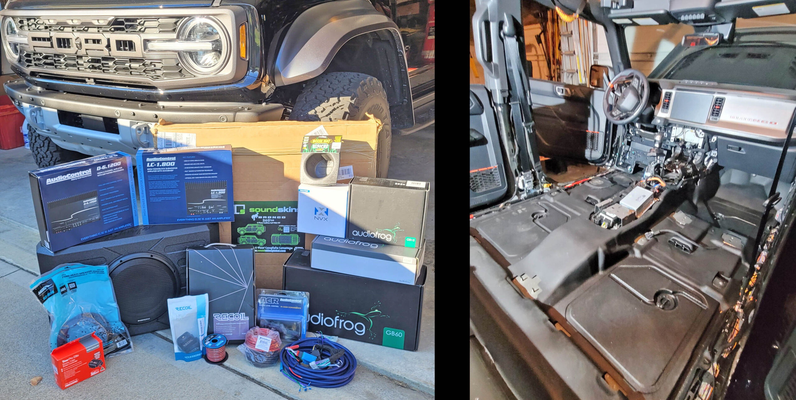 High End Audio Upgrade in Bronco Raptor 7 Part DIY Install
