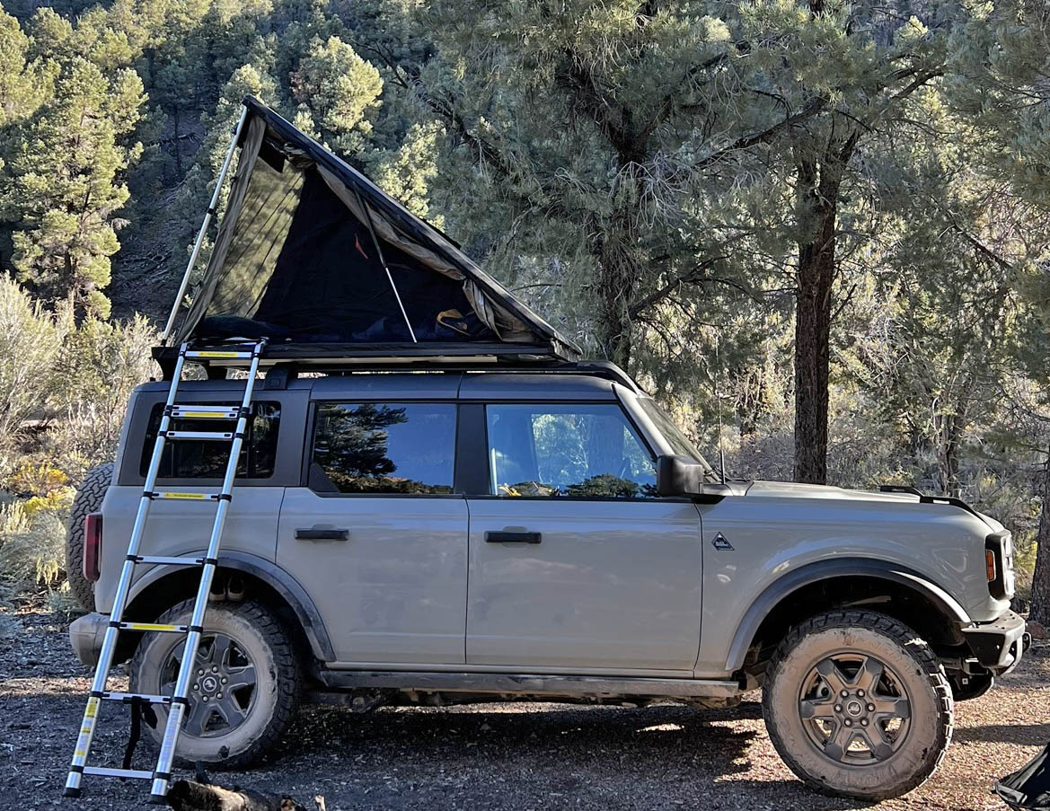 Lightweight rooftop tent RTT by Inspired Overland -- review & photos ...