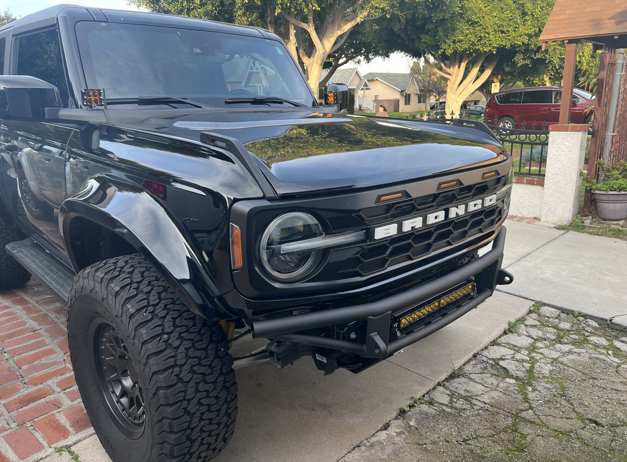 2 Door Bronco Build ADV Fiberglass Fenders 35's KO2 SVC IAG