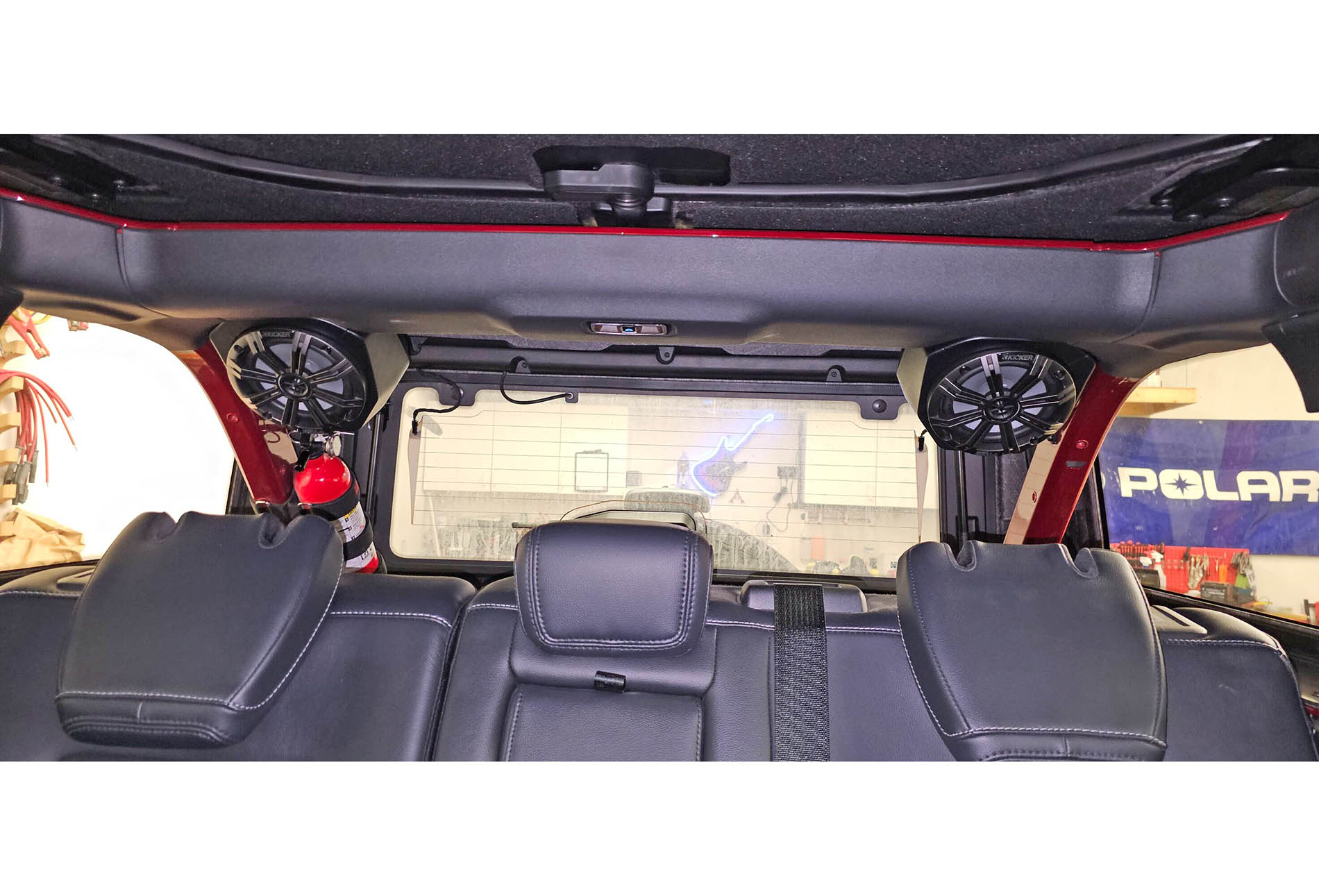 Installed SSV Works rear pods w/ Kicker speakers Bronco6G 2021