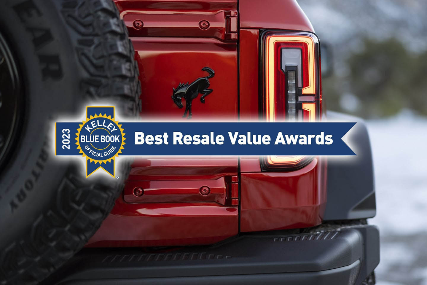 2023 Bronco's 5Year Projected Resale Value is near top of KBB's Best