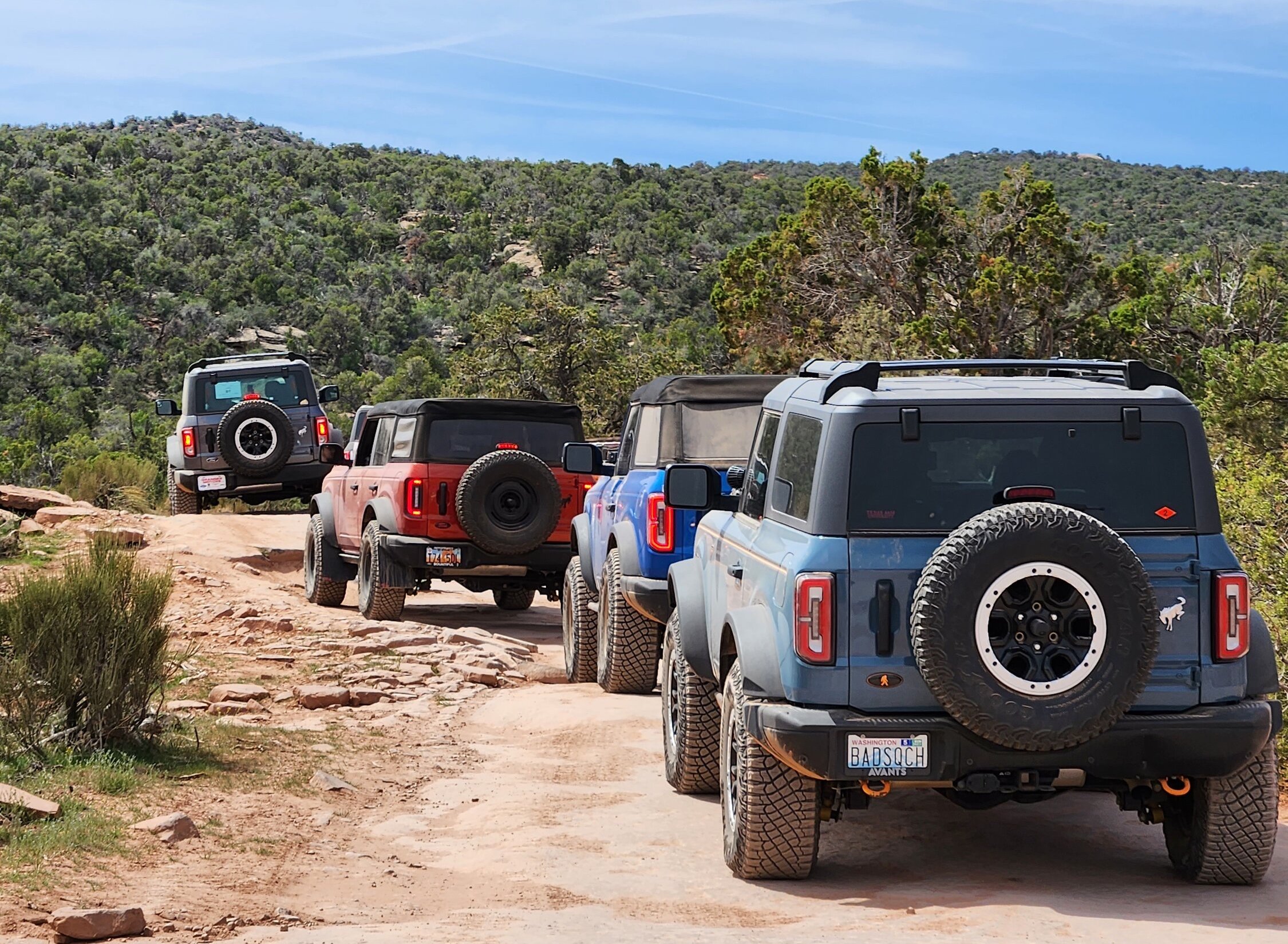 Broncos Hit Moab's Top of The World 5323 Bronco6G 2021+ Ford