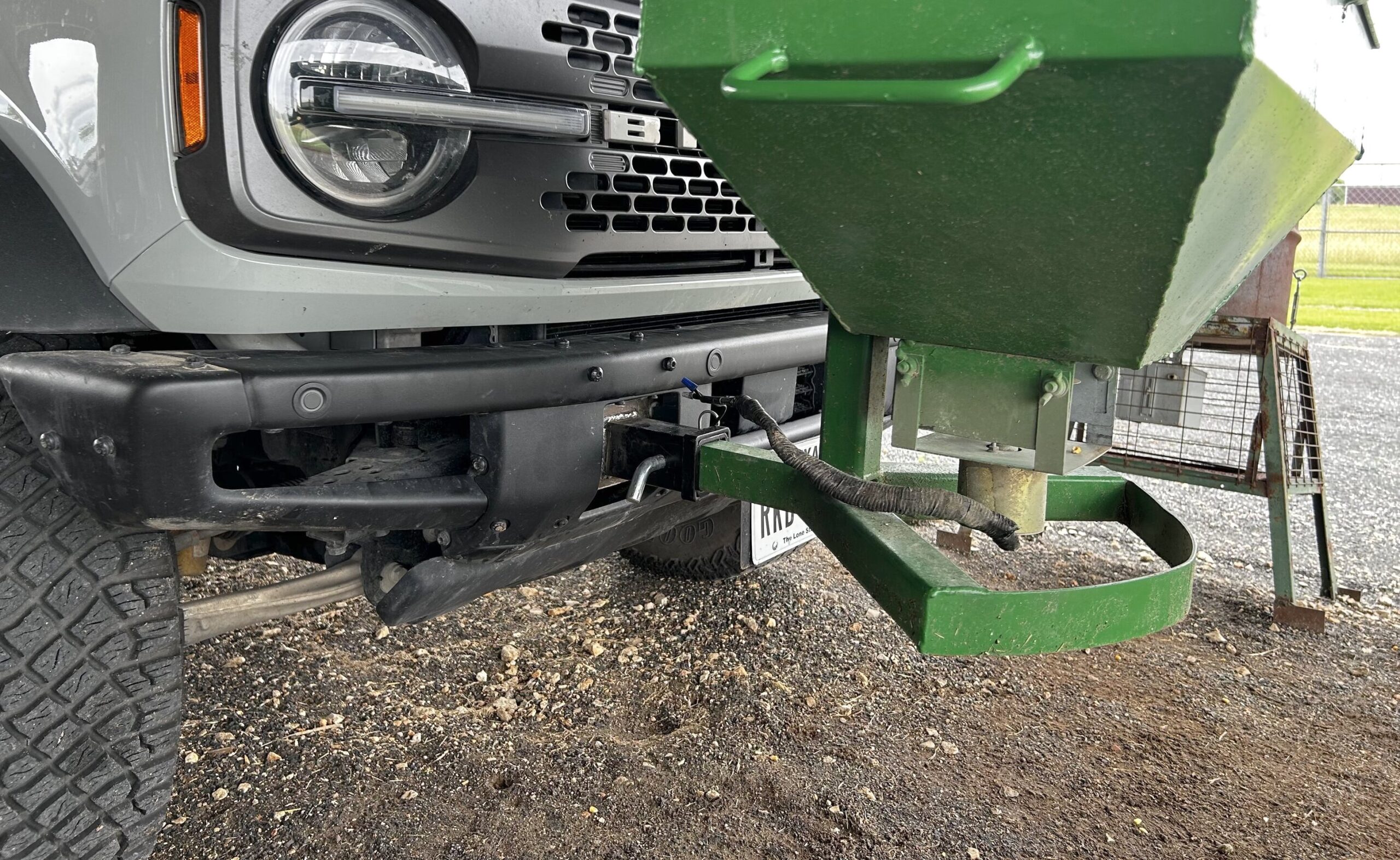 First ever front tow hitch DIY custom made Bronco6G 2021+ Ford