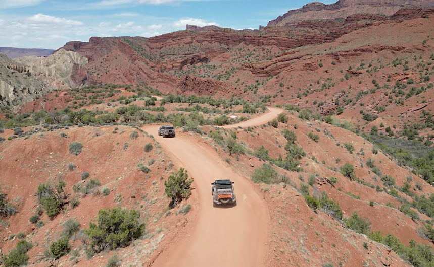 Onion Creek Trail Scenic Drive in Utah Bronco6G 2021+ Ford Bronco
