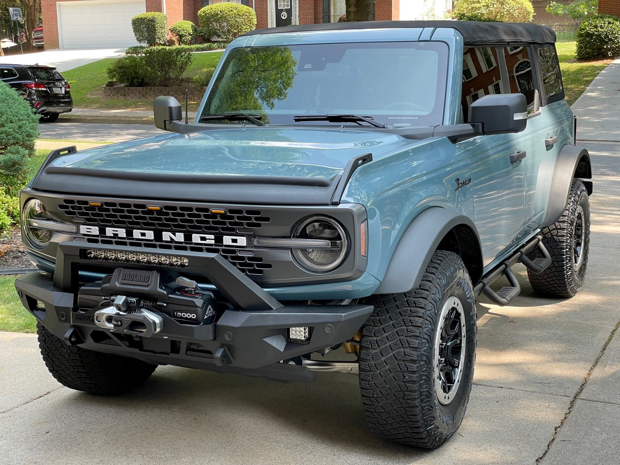 Weekend Project New Havoc Bumper, Badland Apex winch, lights etc