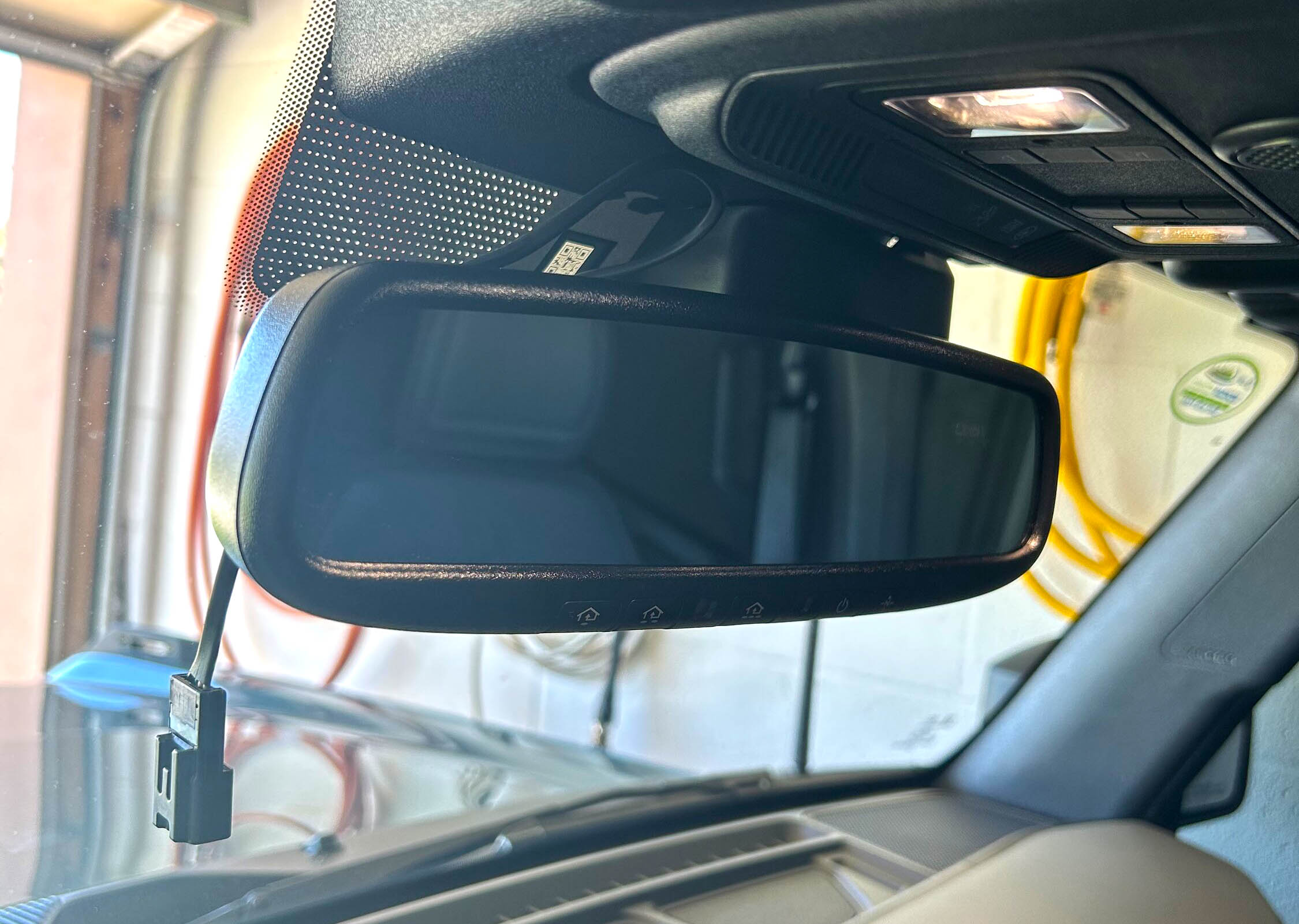 10 Kia rear view mirror install w/ homelink, auto dimming, compass
