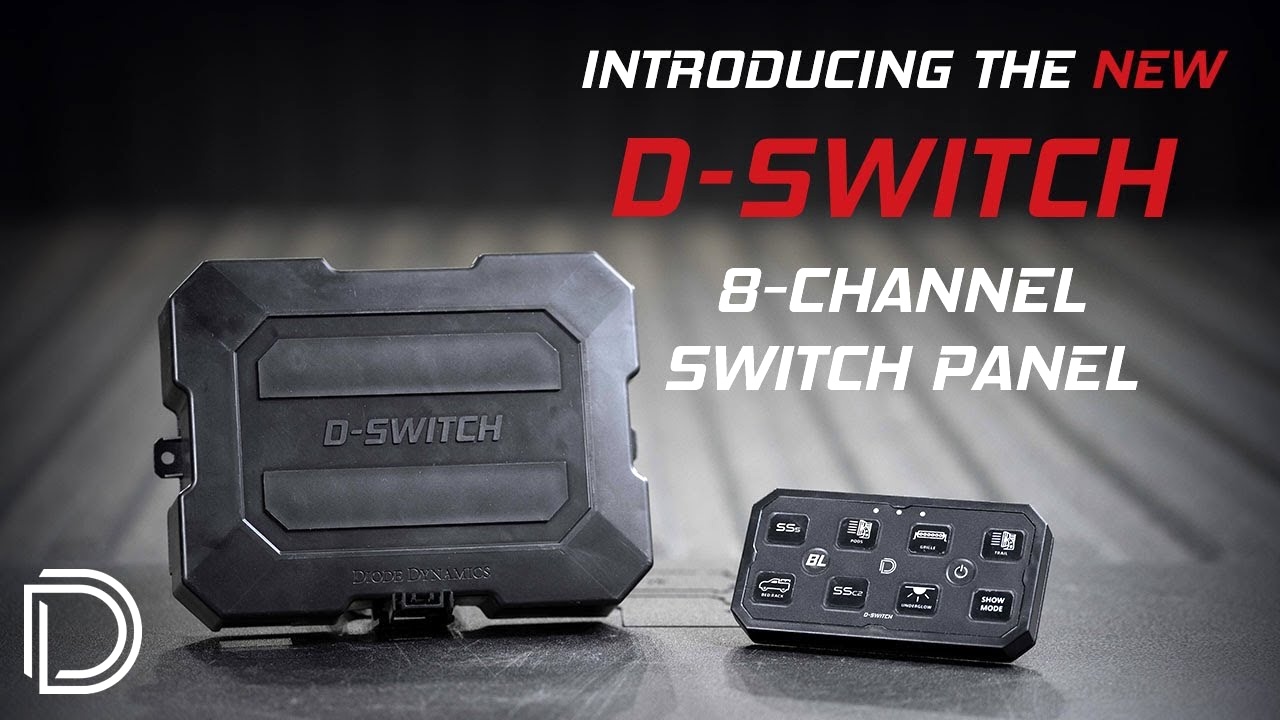 Meet the D-Switch 8-Channel Switch Panel—Full Command at Your ...